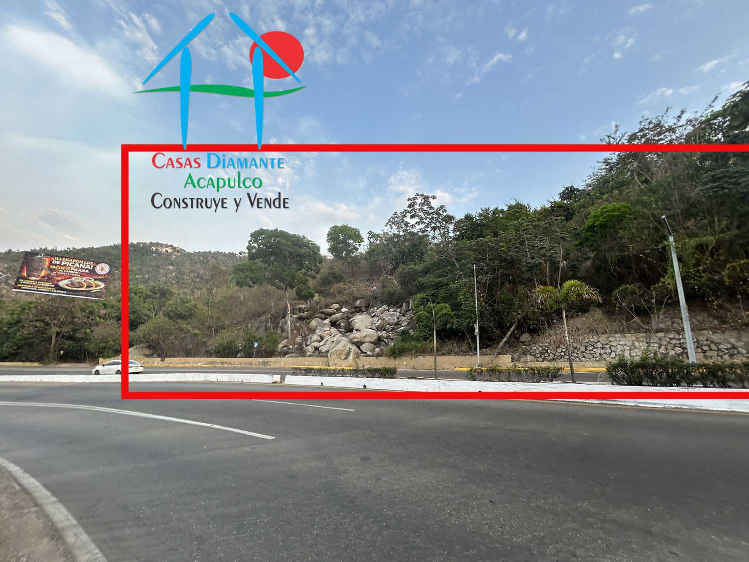 Terreno Lote 39 Escénica - Vista de la calle 4